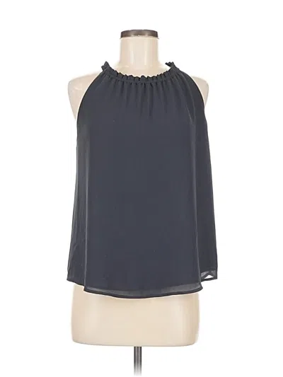 Pre-owned Assorted Brands Sleeveless Blouse In Gray