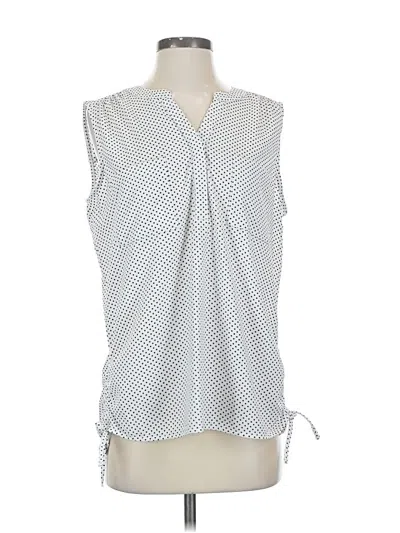 Pre-owned Assorted Brands Sleeveless Blouse In Gray