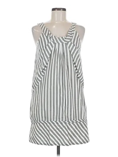 Pre-owned Assorted Brands Sleeveless Blouse In Gray