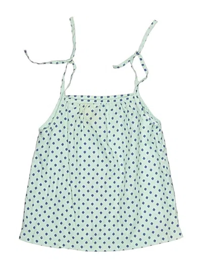 Pre-owned Assorted Brands Kids' Sleeveless Blouse In Green