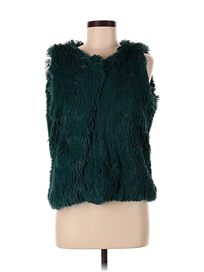 Pre-owned Assorted Brands Sleeveless Blouse In Green