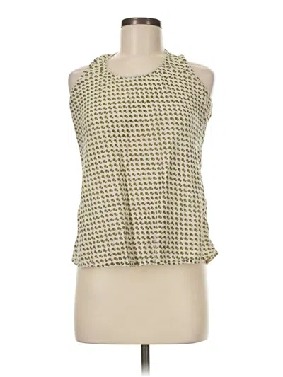 Pre-owned Assorted Brands Sleeveless Blouse In Green