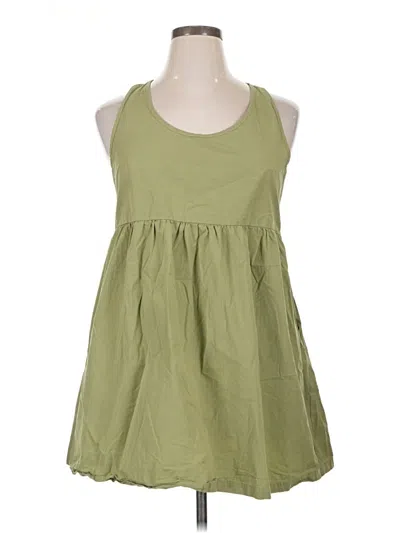 Pre-owned Assorted Brands Sleeveless Blouse In Green
