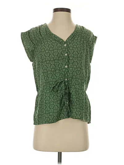 Assorted Brands Sleeveless Blouse In Green