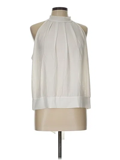 Pre-owned Assorted Brands Sleeveless Blouse In Ivory