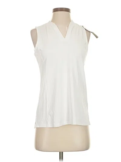 Pre-owned Assorted Brands Sleeveless Blouse In Ivory
