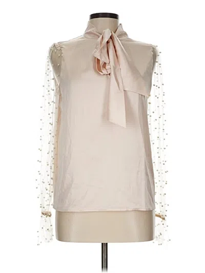Pre-owned Assorted Brands Sleeveless Blouse In Ivory