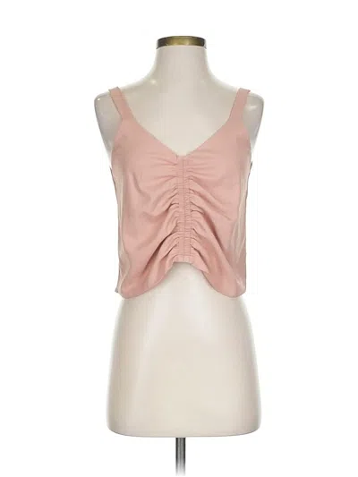 Pre-owned Assorted Brands Sleeveless Blouse In Pink