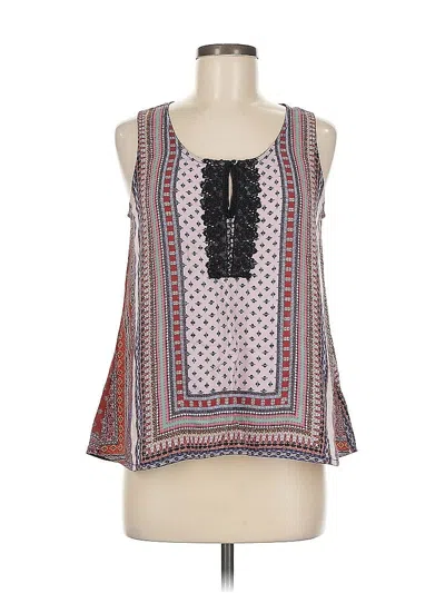 Pre-owned Assorted Brands Sleeveless Blouse In Pink