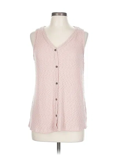 Pre-owned Assorted Brands Sleeveless Blouse In Pink