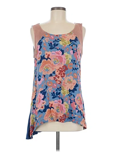 Pre-owned Assorted Brands Sleeveless Blouse In Pink