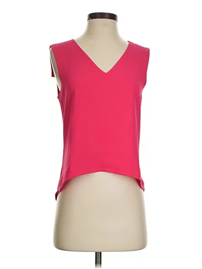 Pre-owned Assorted Brands Sleeveless Blouse In Pink