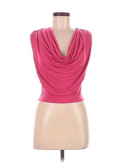 Pre-owned Assorted Brands Sleeveless Blouse In Pink
