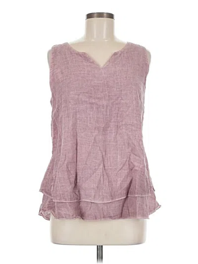 Pre-owned Assorted Brands Sleeveless Blouse In Pink