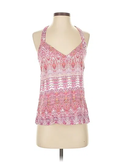 Pre-owned Assorted Brands Sleeveless Blouse In Pink