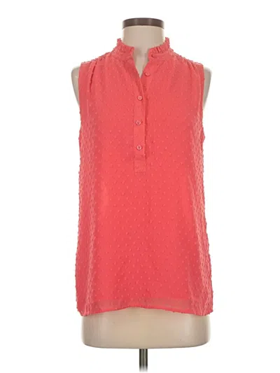 Pre-owned Assorted Brands Sleeveless Blouse In Pink