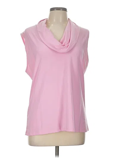Pre-owned Assorted Brands Sleeveless Blouse In Pink