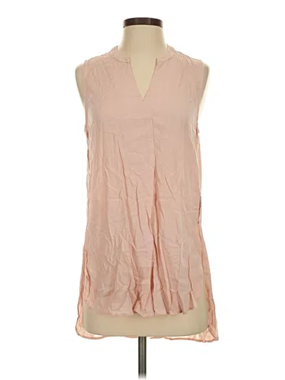 Pre-owned Assorted Brands Sleeveless Blouse In Pink