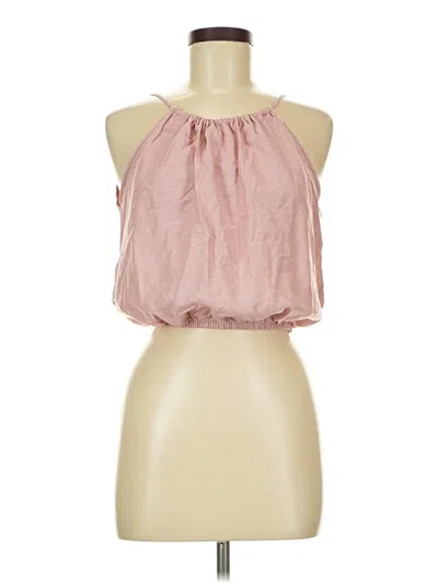 Pre-owned Assorted Brands Sleeveless Blouse In Pink
