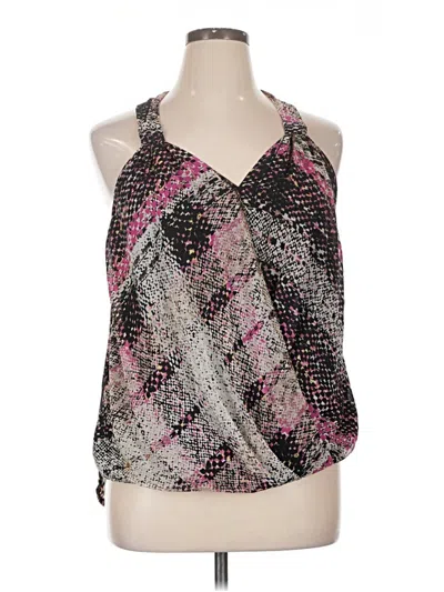 Pre-owned Assorted Brands Sleeveless Blouse In Pink