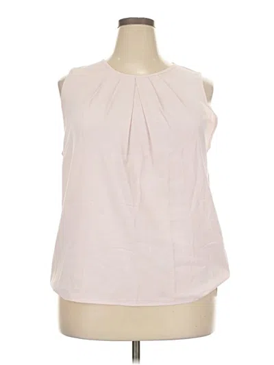 Pre-owned Assorted Brands Sleeveless Blouse In Pink