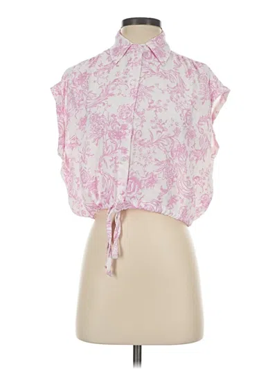 Pre-owned Assorted Brands Sleeveless Blouse In Pink