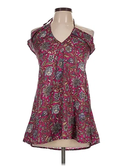 Pre-owned Assorted Brands Sleeveless Blouse In Purple