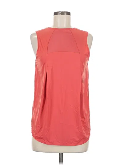 Pre-owned Assorted Brands Sleeveless Blouse In Red
