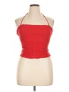 Assorted Brands Sleeveless Blouse In Red