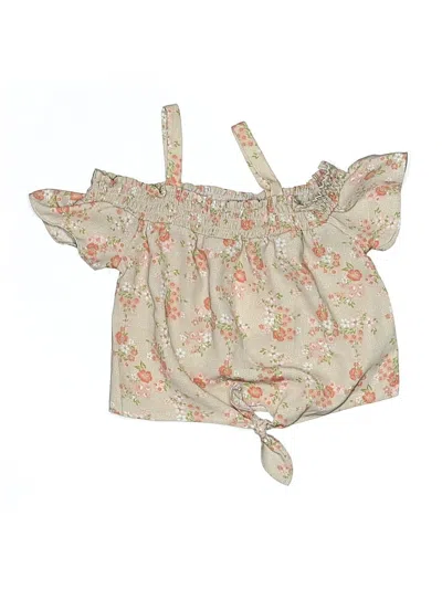 Assorted Brands Kids' Sleeveless Blouse In Tan