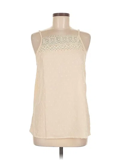 Pre-owned Assorted Brands Sleeveless Blouse In White