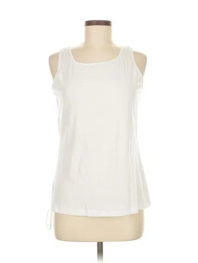 Assorted Brands Sleeveless Blouse In White