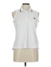 Assorted Brands Sleeveless Blouse In White