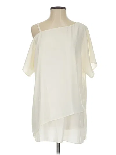 Pre-owned Assorted Brands Sleeveless Blouse In White