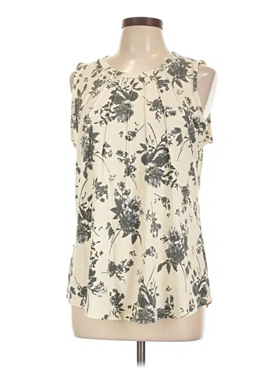 Pre-owned Assorted Brands Sleeveless Blouse In White