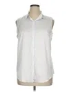 Assorted Brands Sleeveless Blouse In White