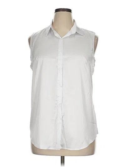 Assorted Brands Sleeveless Blouse In White