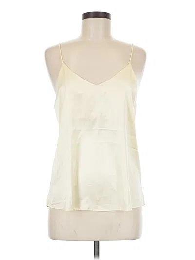 Pre-owned Assorted Brands Sleeveless Blouse In White