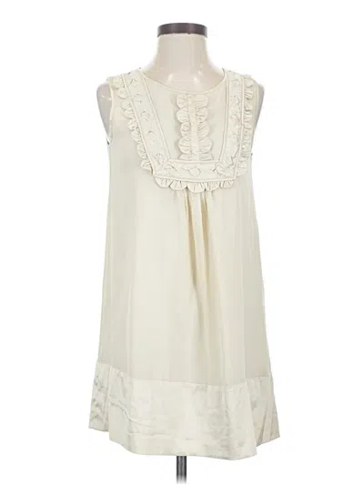 Pre-owned Assorted Brands Sleeveless Blouse In White