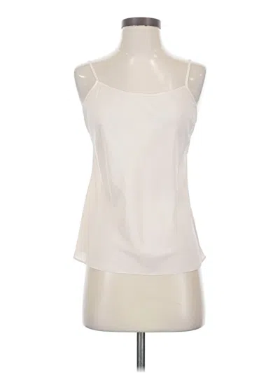 Pre-owned Assorted Brands Sleeveless Blouse In White
