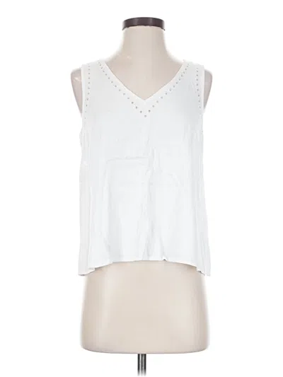 Assorted Brands Sleeveless Blouse In White
