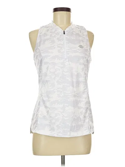 Pre-owned Assorted Brands Sleeveless Blouse In White