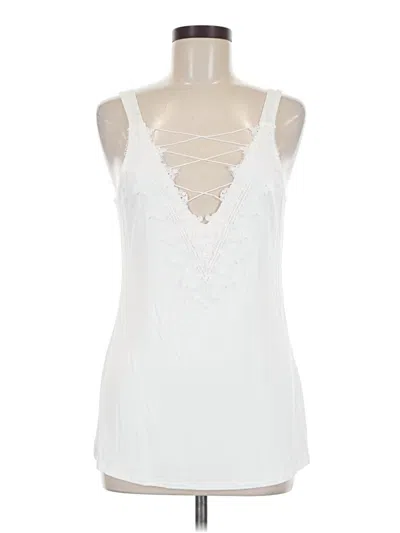Assorted Brands Sleeveless Blouse In White