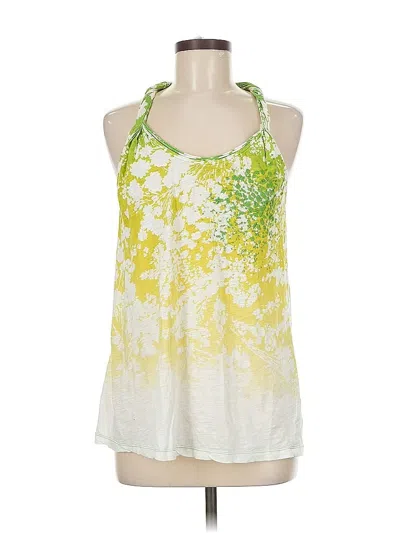 Pre-owned Assorted Brands Sleeveless Blouse In Yellow