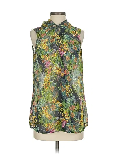 Pre-owned Assorted Brands Sleeveless Blouse In Yellow