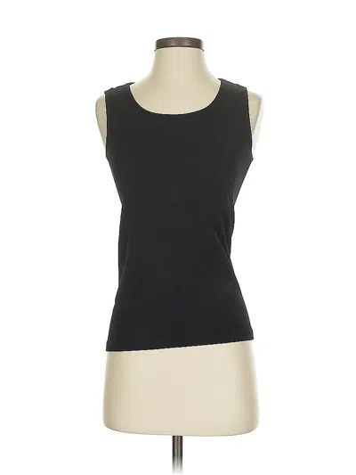 Pre-owned Assorted Brands Sleeveless T-shirt In Black