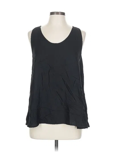 Pre-owned Assorted Brands Sleeveless T-shirt In Black