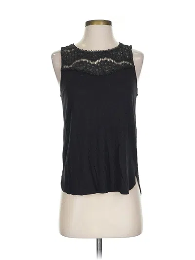 Pre-owned Assorted Brands Sleeveless T-shirt In Black