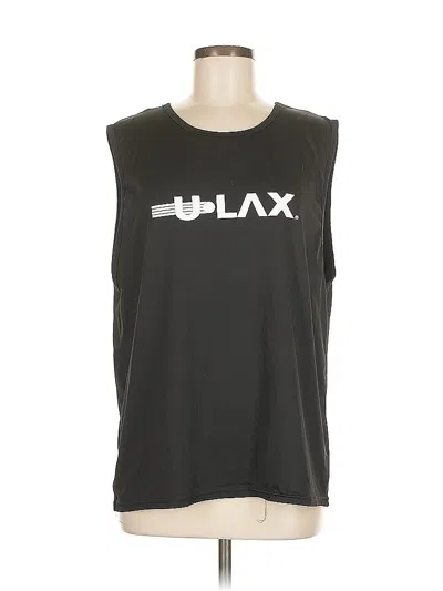 Pre-owned Assorted Brands Sleeveless T-shirt In Black