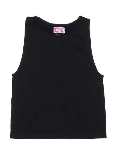 Pre-owned Assorted Brands Kids' Sleeveless T-shirt In Black